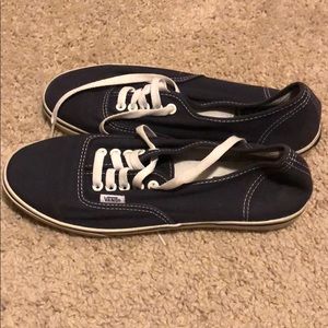 Navy blue Vans